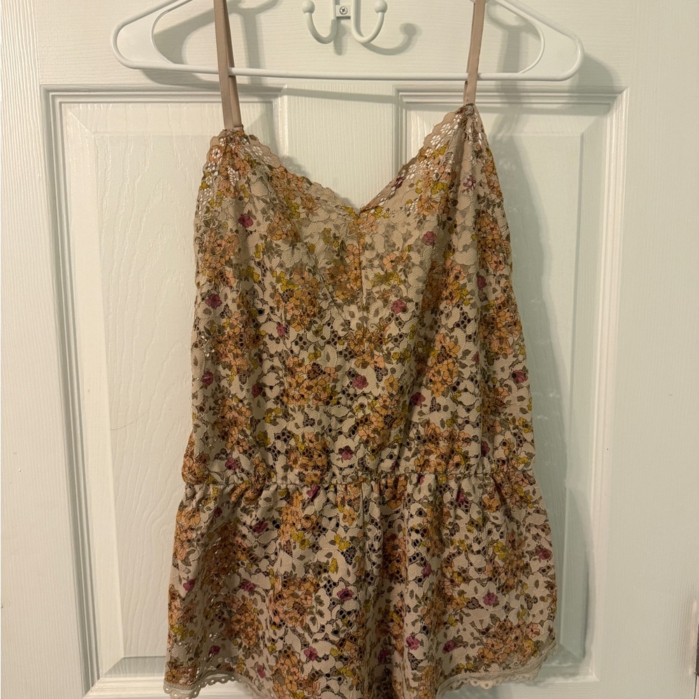 Gorgeous Victoria’s Secret lace floral romper